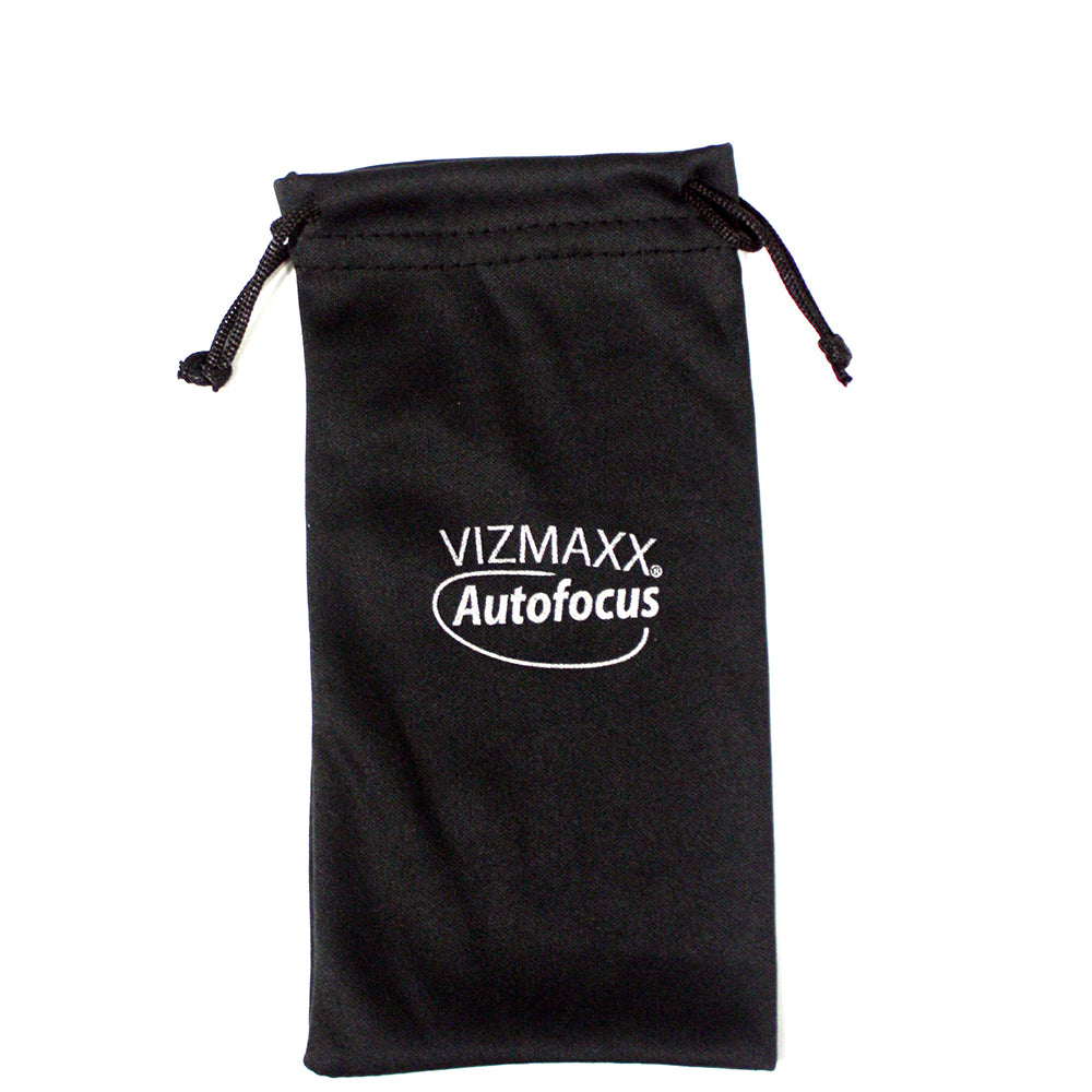 Okuliare na čítanie Vizmaxx Autofocus 2 v 1 s flexibilným dioptrickým rozsahom, čierne