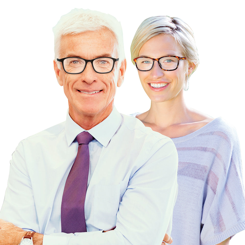 Okuliare na čítanie Vizmaxx Autofocus 2 v 1 s flexibilným dioptrickým rozsahom, čierne 6 