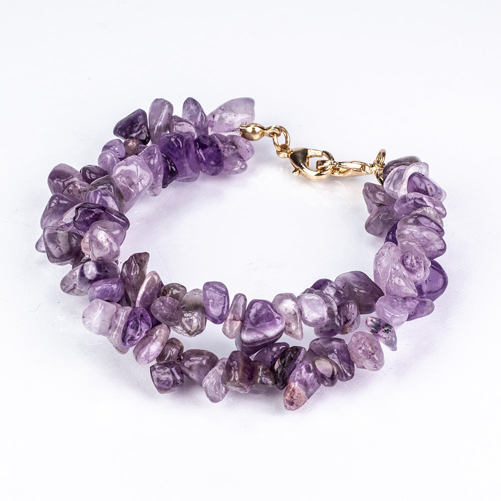 Pozlátený Zliatinový Hodinky s Tyrkysom a Ametystom ( Náramok ) 9 