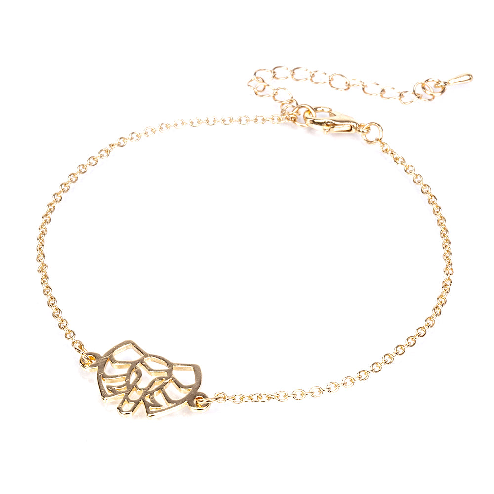 Pozlátené Zliatinové Sada ( Náhrdelník+Náramok )