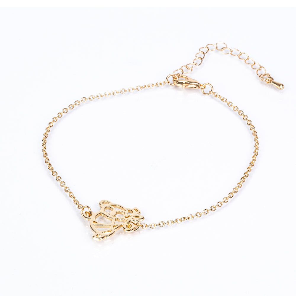 Pozlátené Zliatinové Sada ( Náhrdelník+Náramok ) 3 