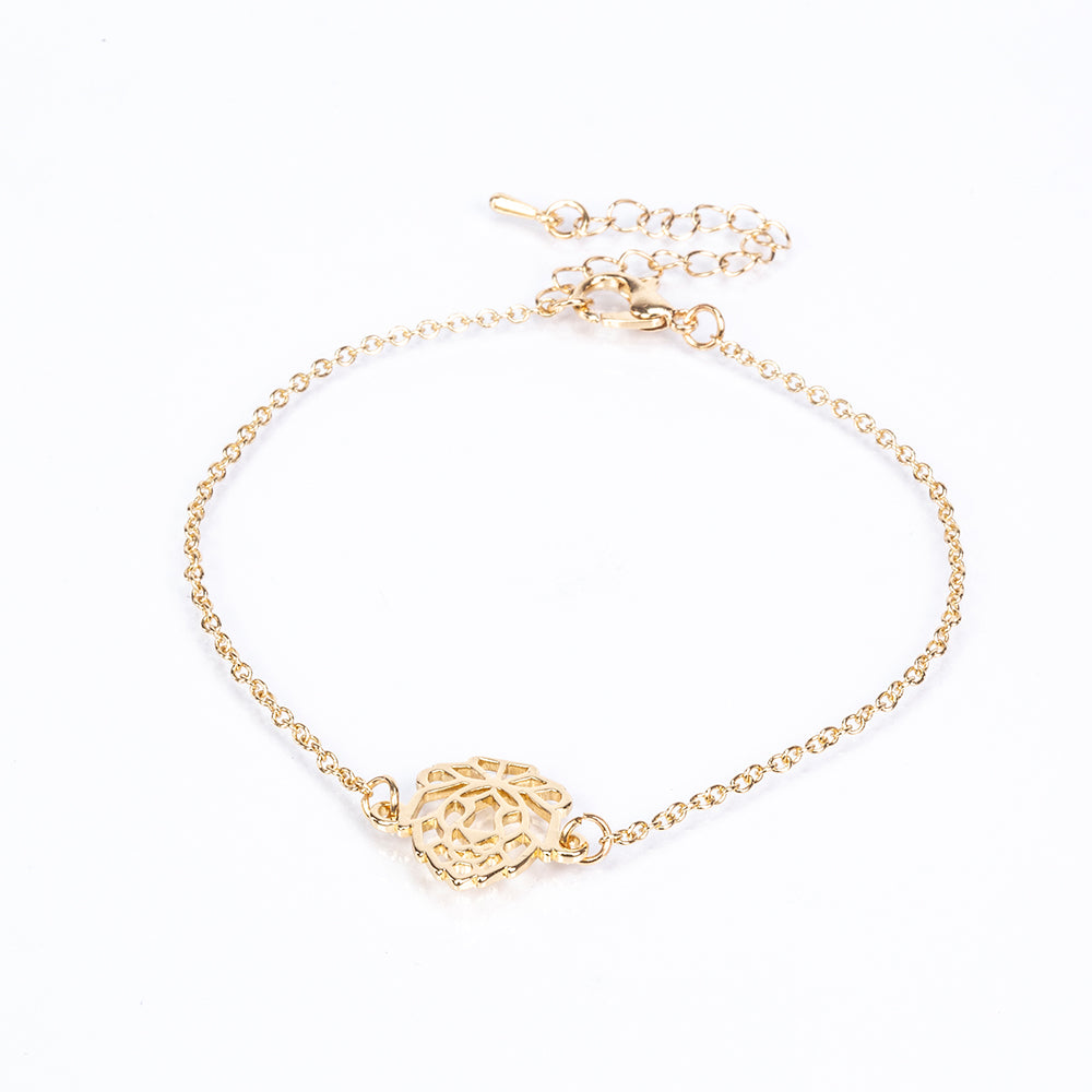 Pozlátené Zliatinové Sada ( Náhrdelník+Náramok ) 3 