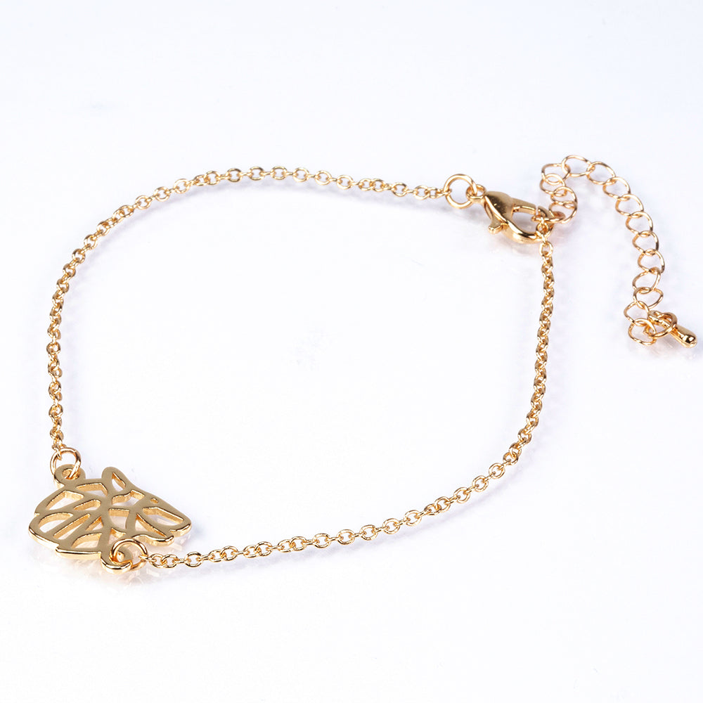 Pozlátené Zliatinové Sada ( Náhrdelník+Náramok ) 6 