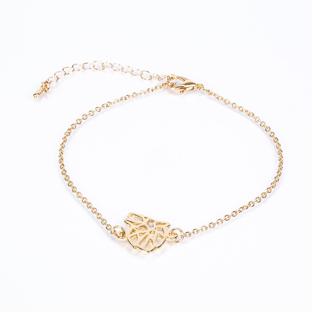 Pozlátené Zliatinové Sada ( Náhrdelník+Náramok )