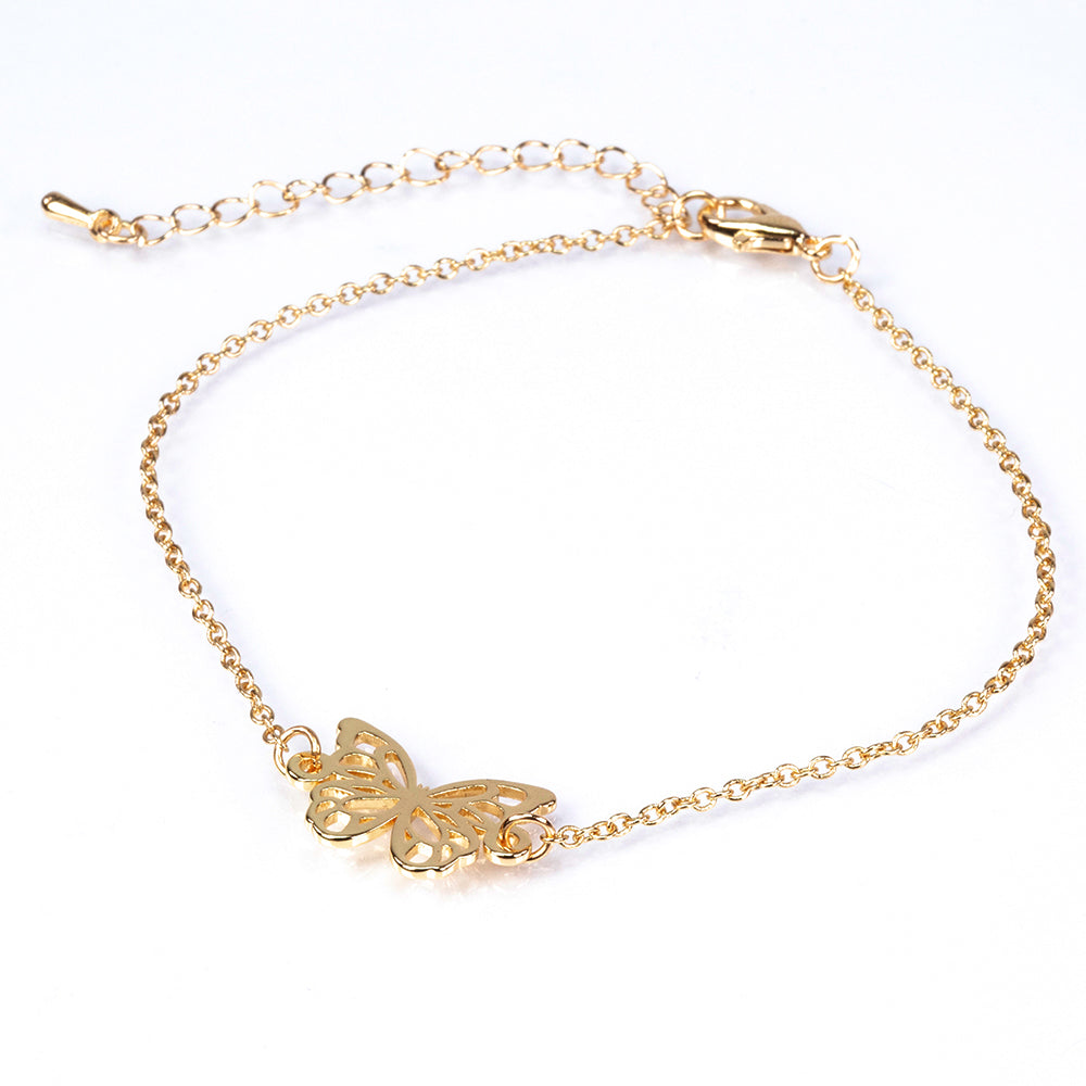 Pozlátené Zliatinové Sada ( Náhrdelník+Náramok ) 6 