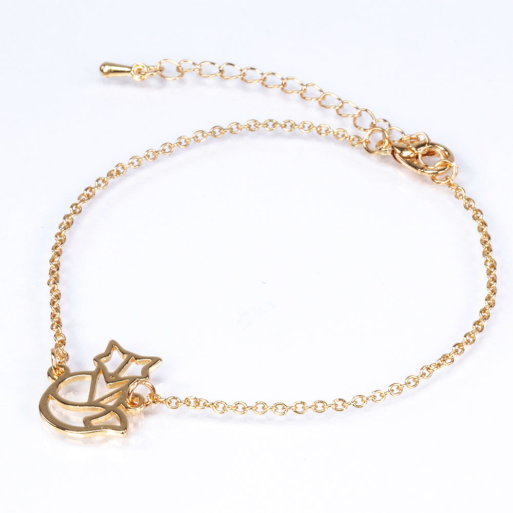 Pozlátené Zliatinové Sada ( Náhrdelník+Náramok ) 6 