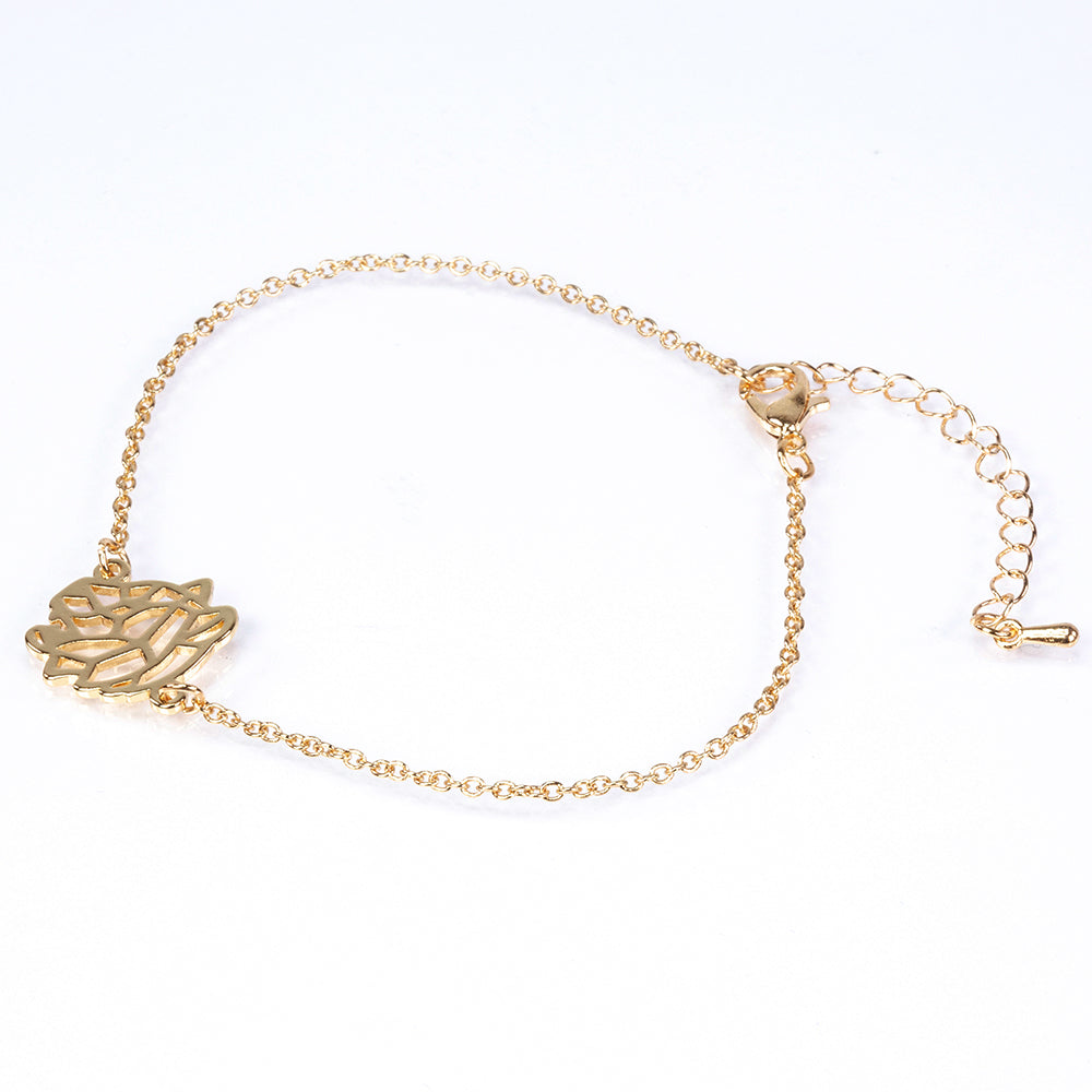 Pozlátené Zliatinové Sada ( Náhrdelník+Náramok ) 6 