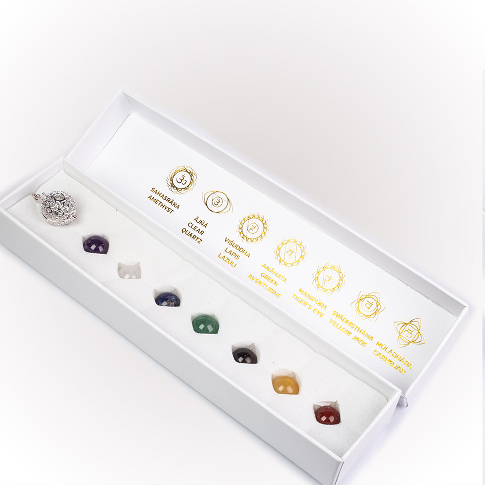 Pozlátený Zliatinový Náhrdelník s Ametystom a Lapisom Lazuli ( Náhrdelník+Prívesok ) 2 