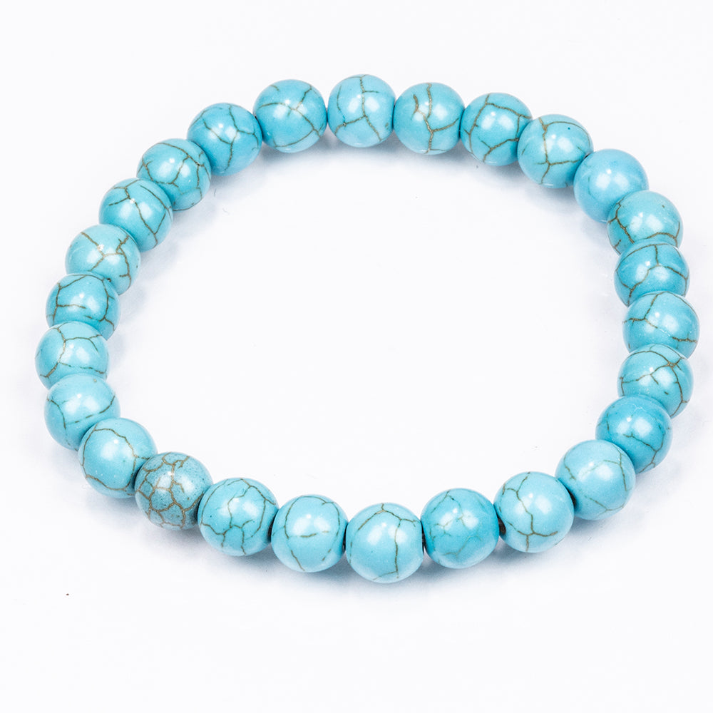 Súprava 5 minerálnych náramkov 2 