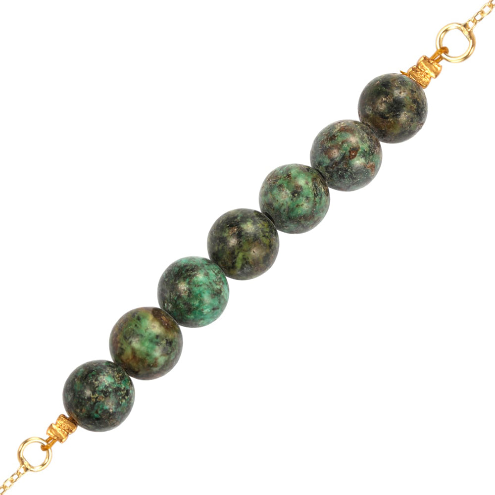 Pozlátený Strieborný Náhrdelník s Tyrkysom