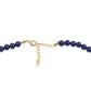 Pozlátený Zliatinový Náhrdelník s Lapisom Lazuli