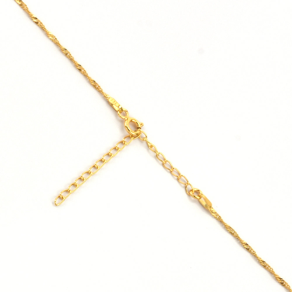 Pozlátený Strieborný Retiazka 4 