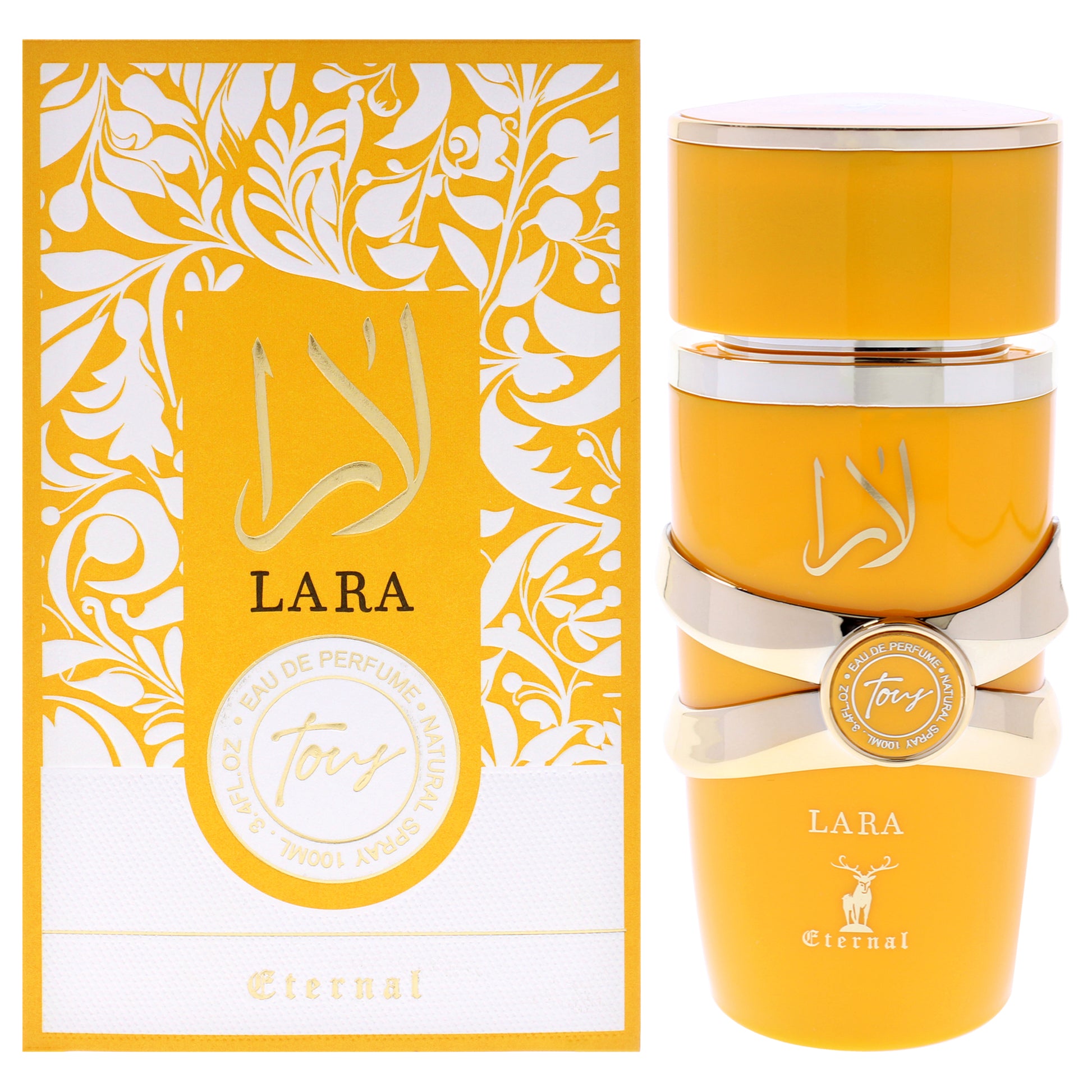 100 ml Eau de Perfume Oriental LARA TOUS (TOP: PEAR, PINEAPPLE, GRAPEFRUIT; MIDDLE: ROSE, COCONUT, TRANSPARENT FLORAL NOTES, JASMINE; BASE: VANILLA, AMBER, MUSK) 4 