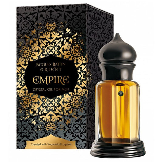 12 ml, Parfumový olej Jacques Battini Empire korenisto – aromaticko – drevitá vôňa pre mužov