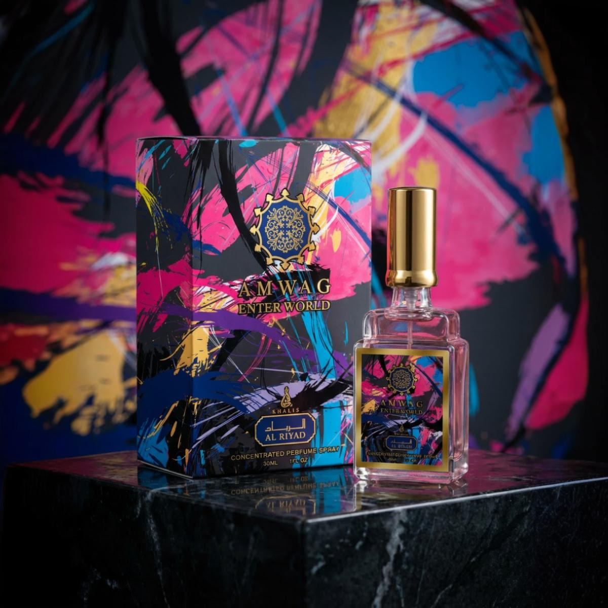 30 ml Eau de Perfume Amwaj Enter World Korenistá Jasmínová vôňa pre Ženy 7 