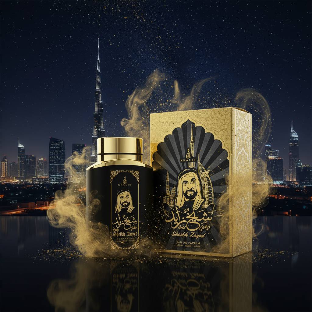 100 ml Eau de Perfume SHEIKH ZAYED GOLD Korenistá Drevitá Vôňa pre Mužov 3 