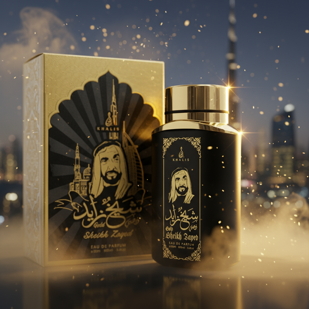 100 ml Eau de Perfume SHEIKH ZAYED GOLD Korenistá Drevitá Vôňa pre Mužov 2 