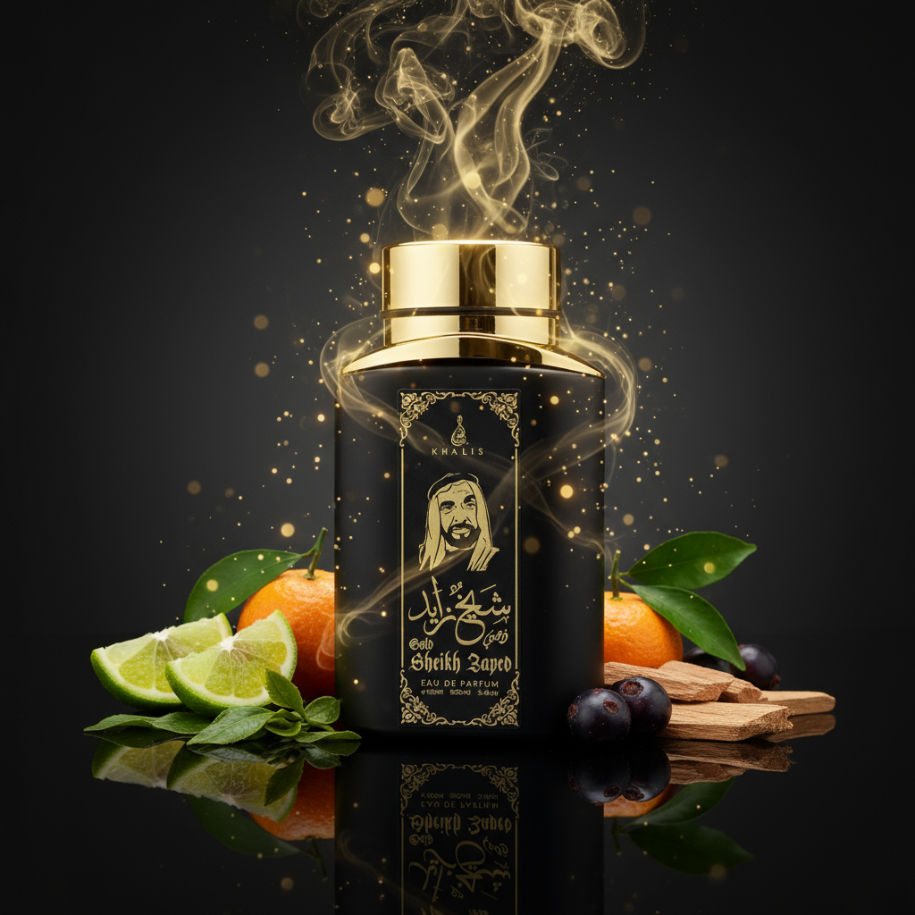100 ml Eau de Perfume SHEIKH ZAYED GOLD Korenistá Drevitá Vôňa pre Mužov