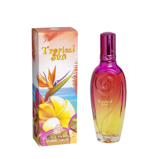 100 ml Eau de Parfum "TROPICAL SUN" Ovocná Pižmová Vôňa pre Ženy, s 3 % obsahom esenciálnych olejov