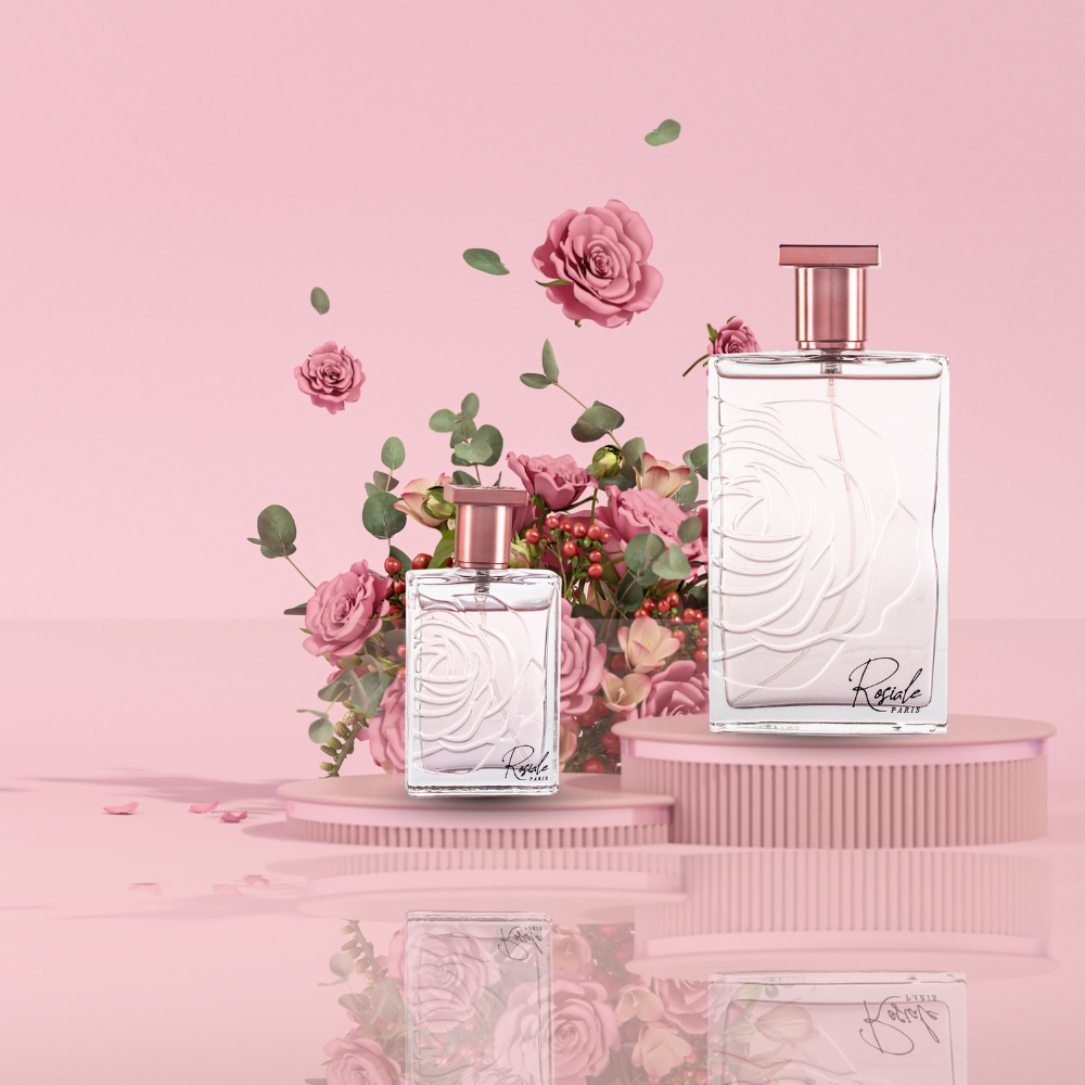 100 ml + 30 ml Eau de Perfume "ROSIALE" Svieža - Kvetinová Vôňa pre Ženy 2 