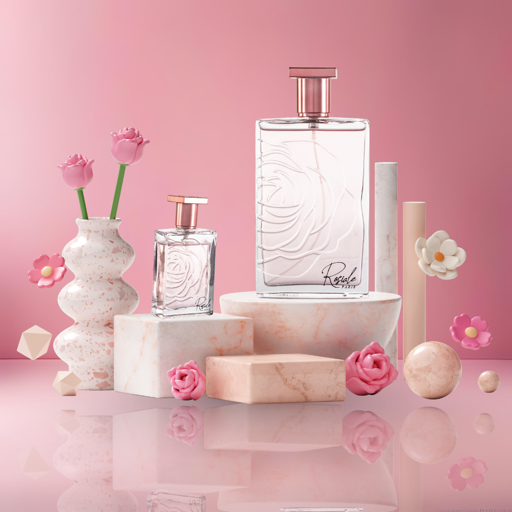 100 ml + 30 ml Eau de Perfume "ROSIALE" Svieža - Kvetinová Vôňa pre Ženy 1 
