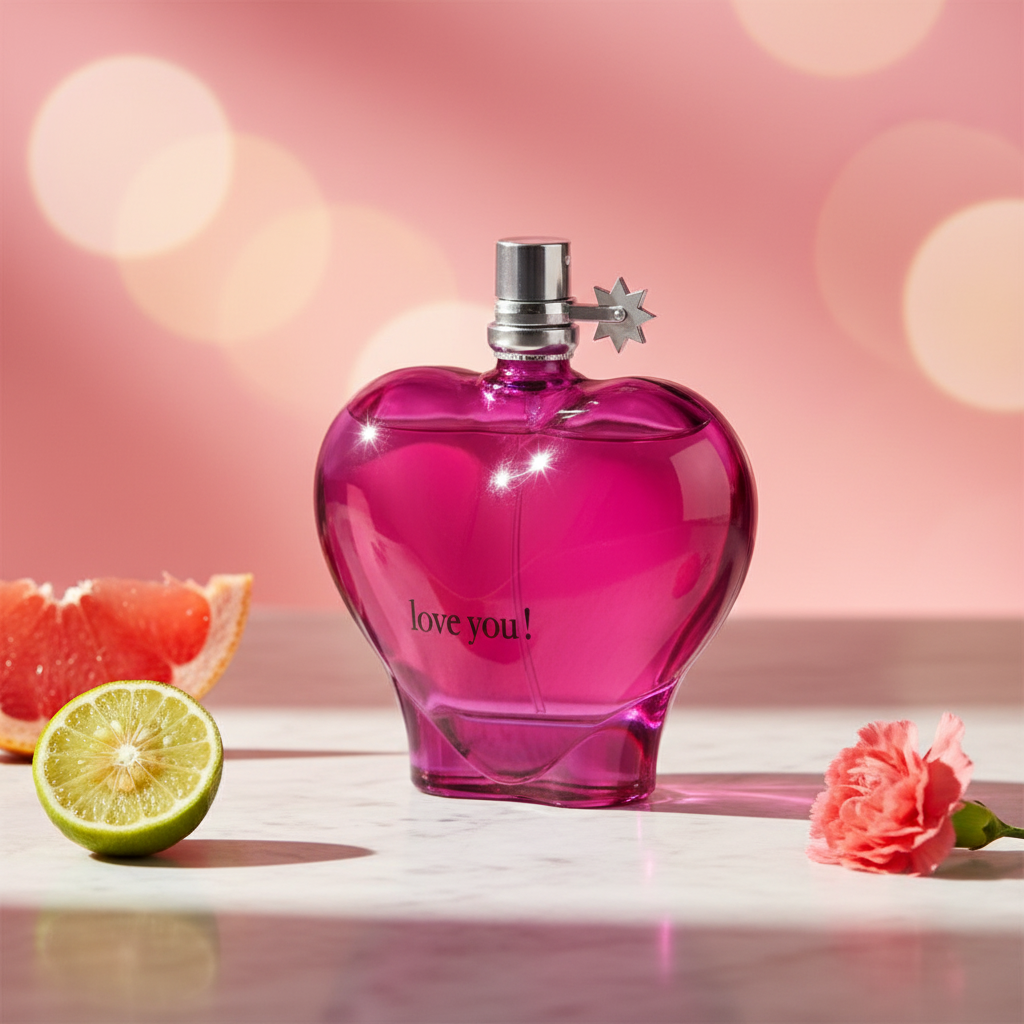 100 ml Eau de Parfum "Love You Pink" Ovocná - Citrusová Vôňa pre Ženy