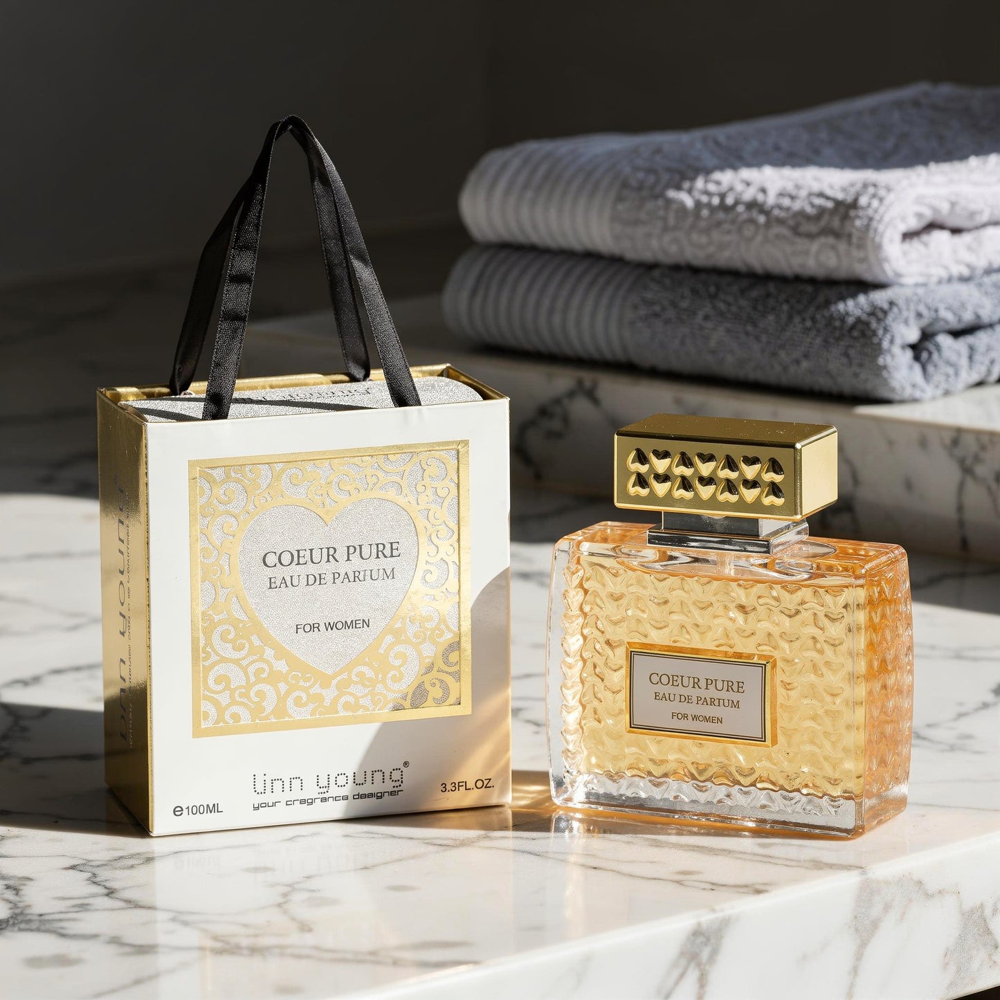 100 ml Eau de Parfume COEUR PURE kvetinová vôňa pre ženy
