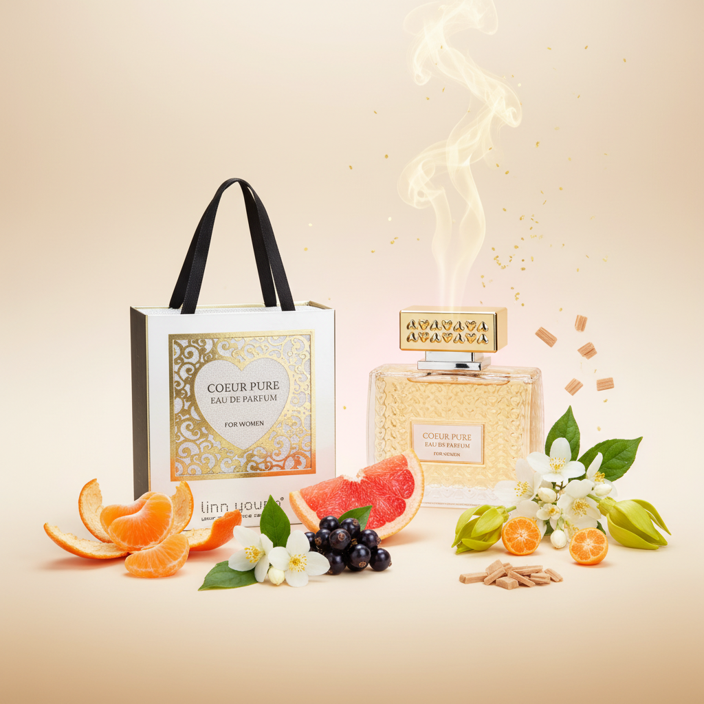 100 ml Eau de Parfume COEUR PURE kvetinová vôňa pre ženy