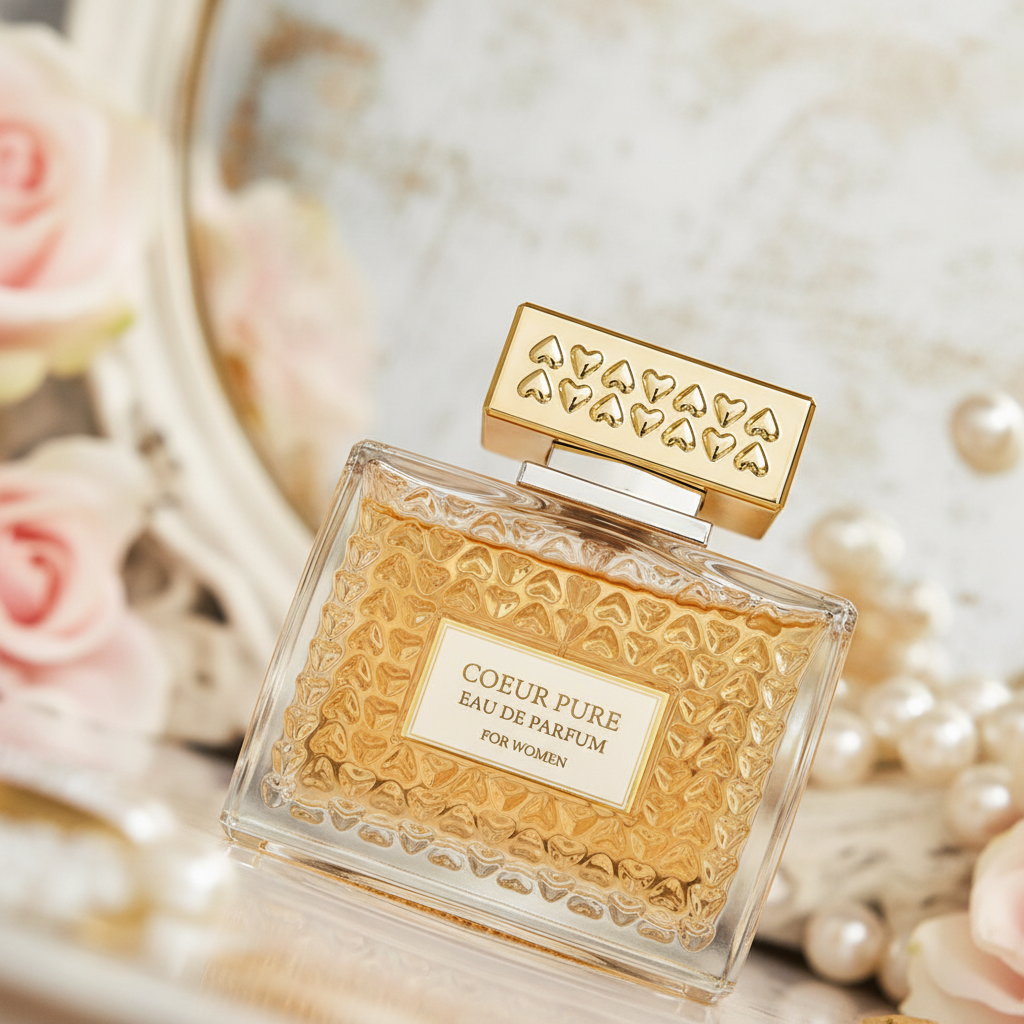100 ml Eau de Parfume COEUR PURE kvetinová vôňa pre ženy
