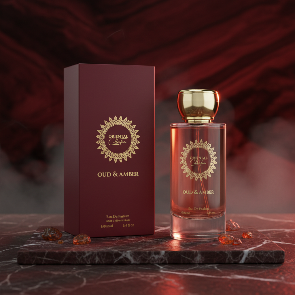 100 ml EDP OUD & AMBER Jedinečná, sladká, elegantná unisex vôňa s agarovým drev 1 