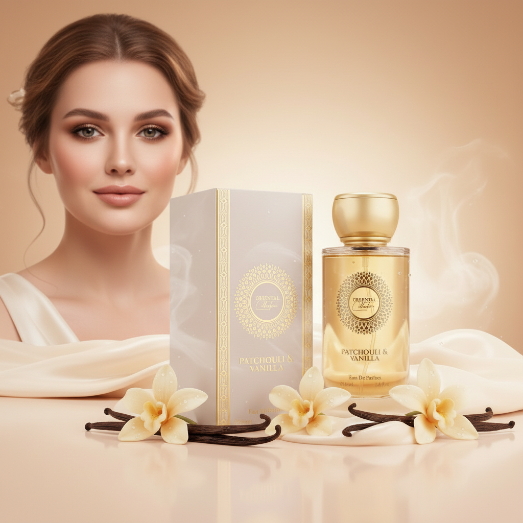 100 ml EDP PATCHOULI & VANILKA Drevitá, elegantná, púdrová orientálna dámska vôňa 2 