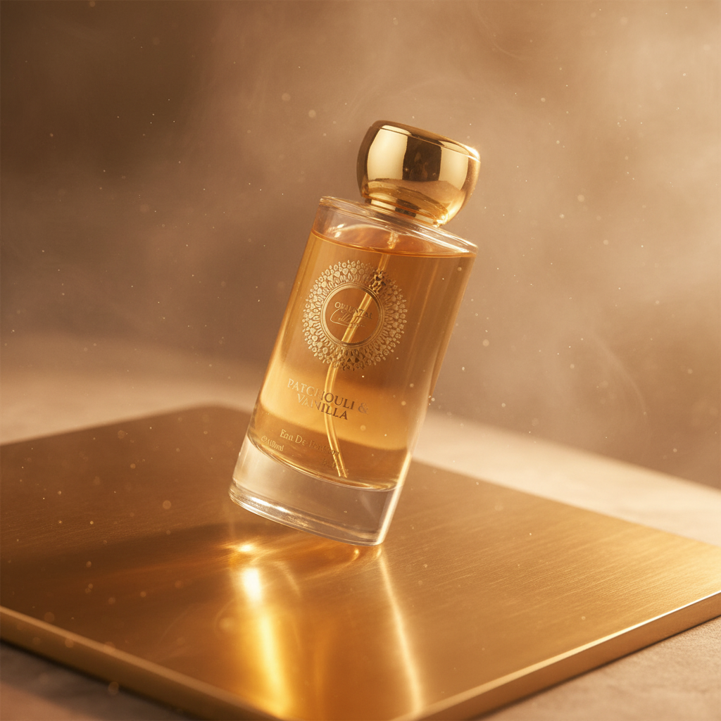 100 ml EDP PATCHOULI & VANILKA Drevitá, elegantná, púdrová orientálna dámska vôňa 8 