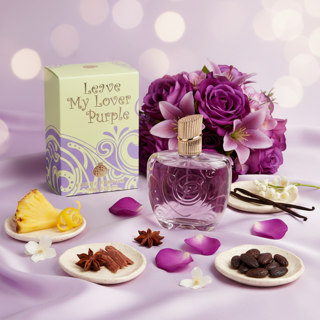 100 ml EDP LEAVE MY LOVER PURPLE, orientálna - vanilková vôňa pre ženy
