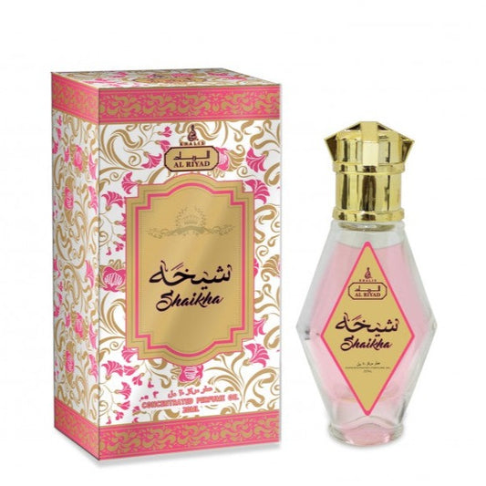 20 ml SHAIKHA parfumový olej, kvetinovo - ovocná vôňa pre ženy