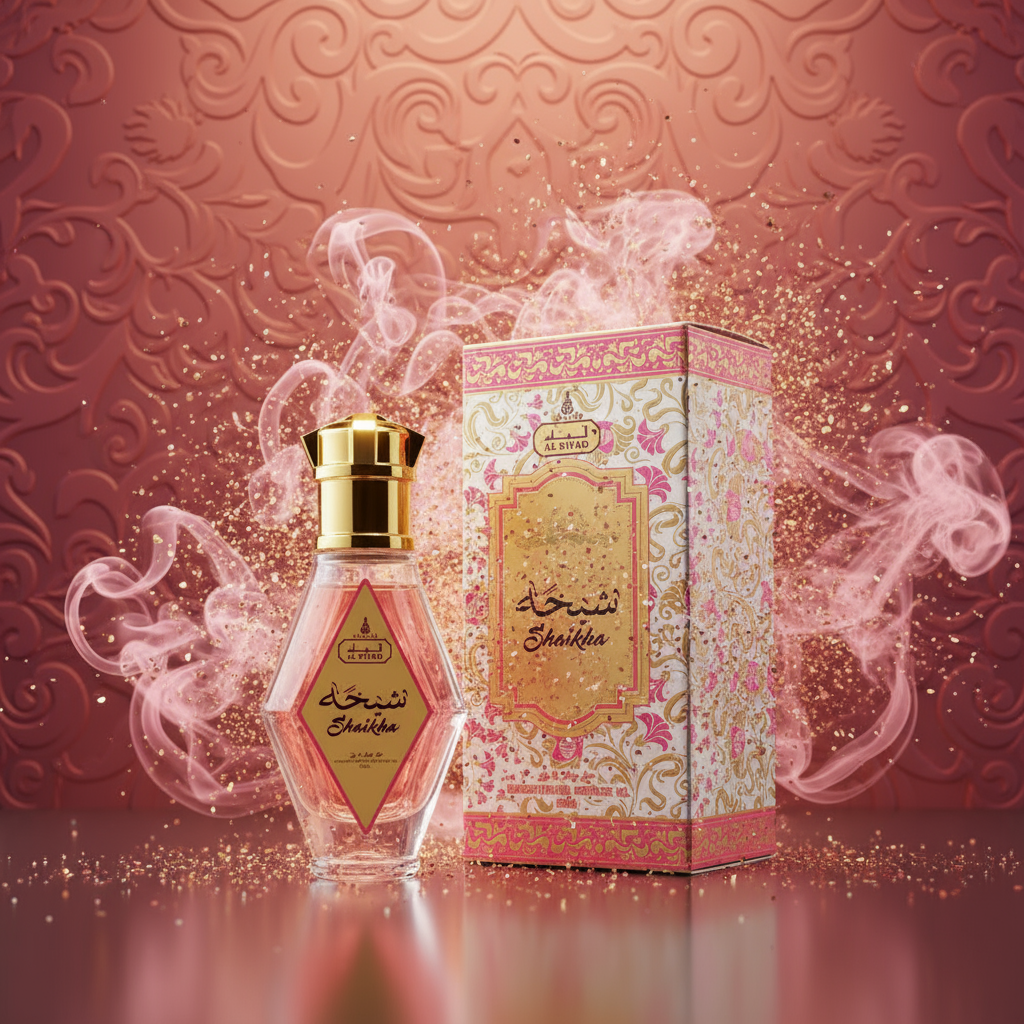 20 ml SHAIKHA parfumový olej, kvetinovo - ovocná vôňa pre ženy 7 