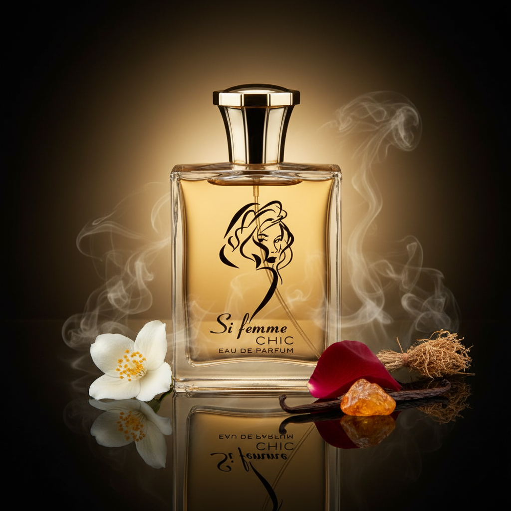 EDP 100 ml "Si Femme Chic" - kvetinová vôňa 5 