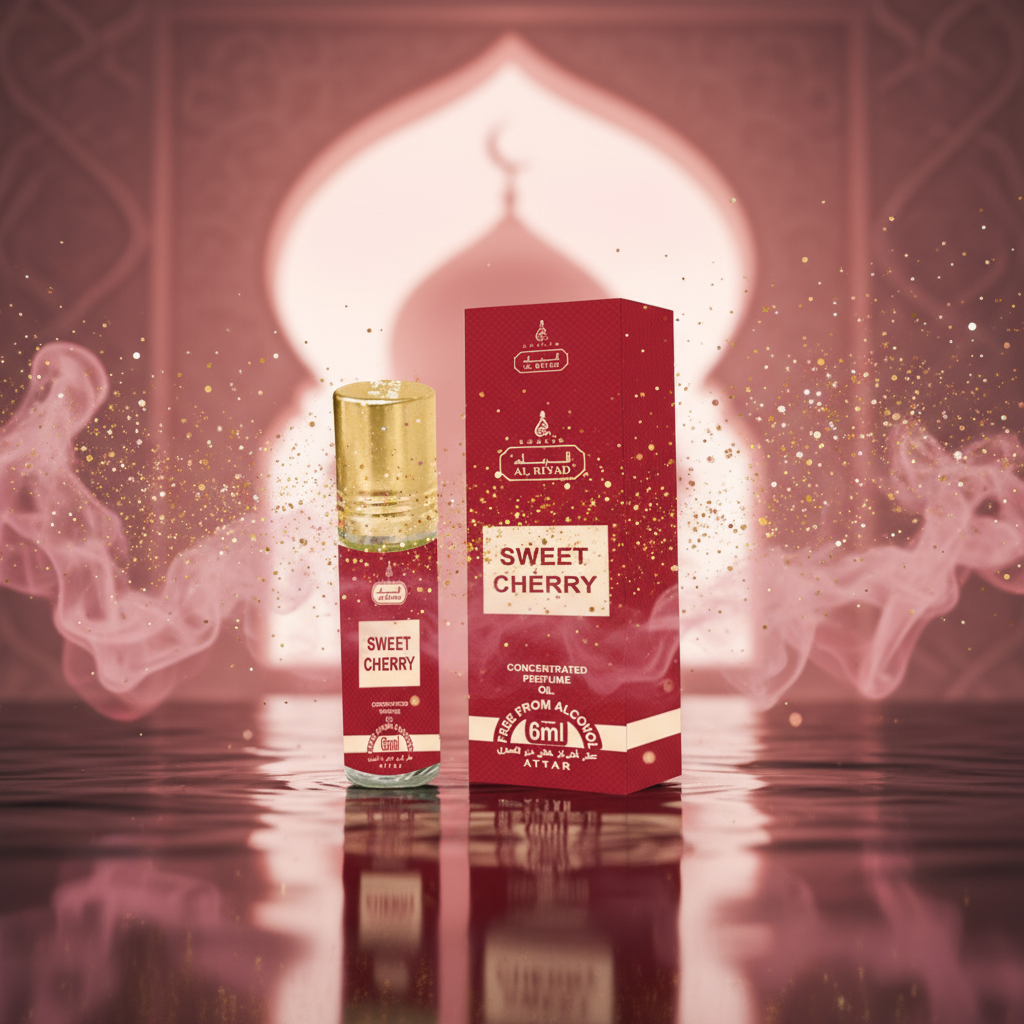 Parfémový olej 6ml "Sweet Cherry (Al Riyad)" - ovocno-kvetinová vôňa unisex 4 