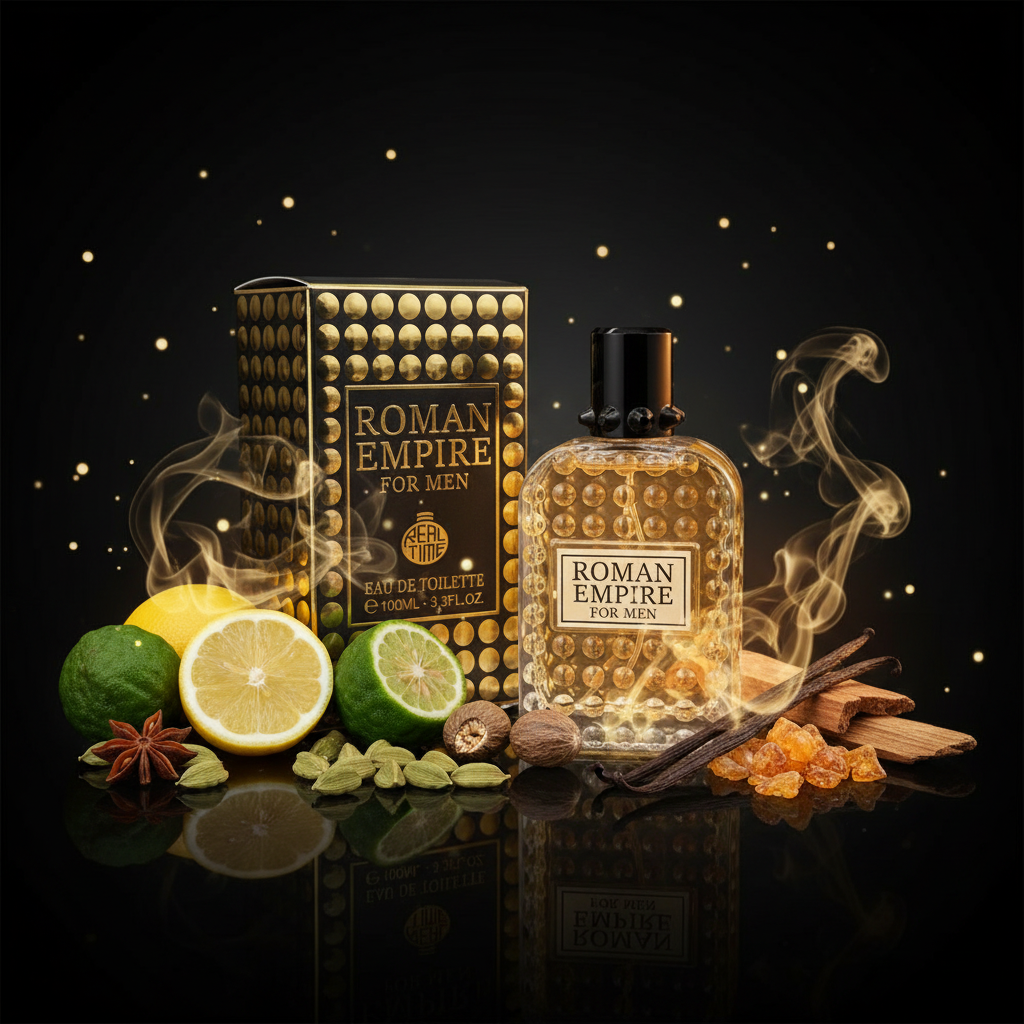 EDT 100ml "Roman Empire Men" - orientálno-drevitá vôňa pre mužov 8 