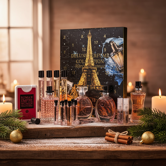 Adventný kalendár s exkluzívnymi mini parfémami