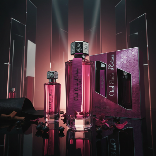 EDP 100ml + 30ml "Oud Elixir Pink" - kvetinovo-orientálna vôňa