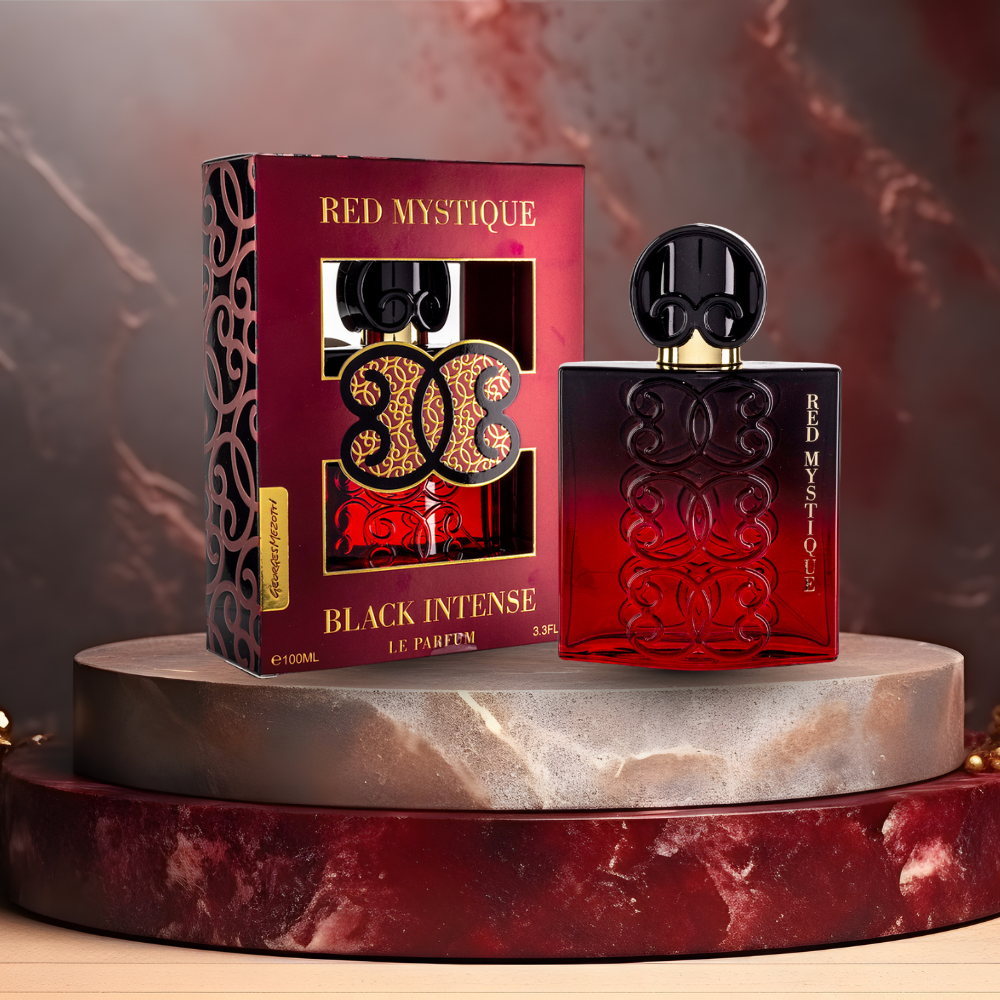 EDP 100ml "Black Intense Red Mystike" - kvetinovo-ovocná vôňa 1 