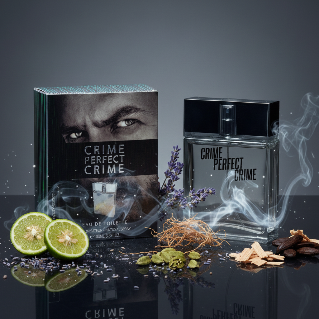 Georges Mezotti EDT 100ml "Crime Perfect Crime" - drevito-kvetinová pižmová vôňa 3 
