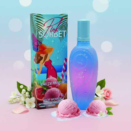 EDP 100 ml „Pink Sorbet“ – ovocno-kvetinová vôňa
