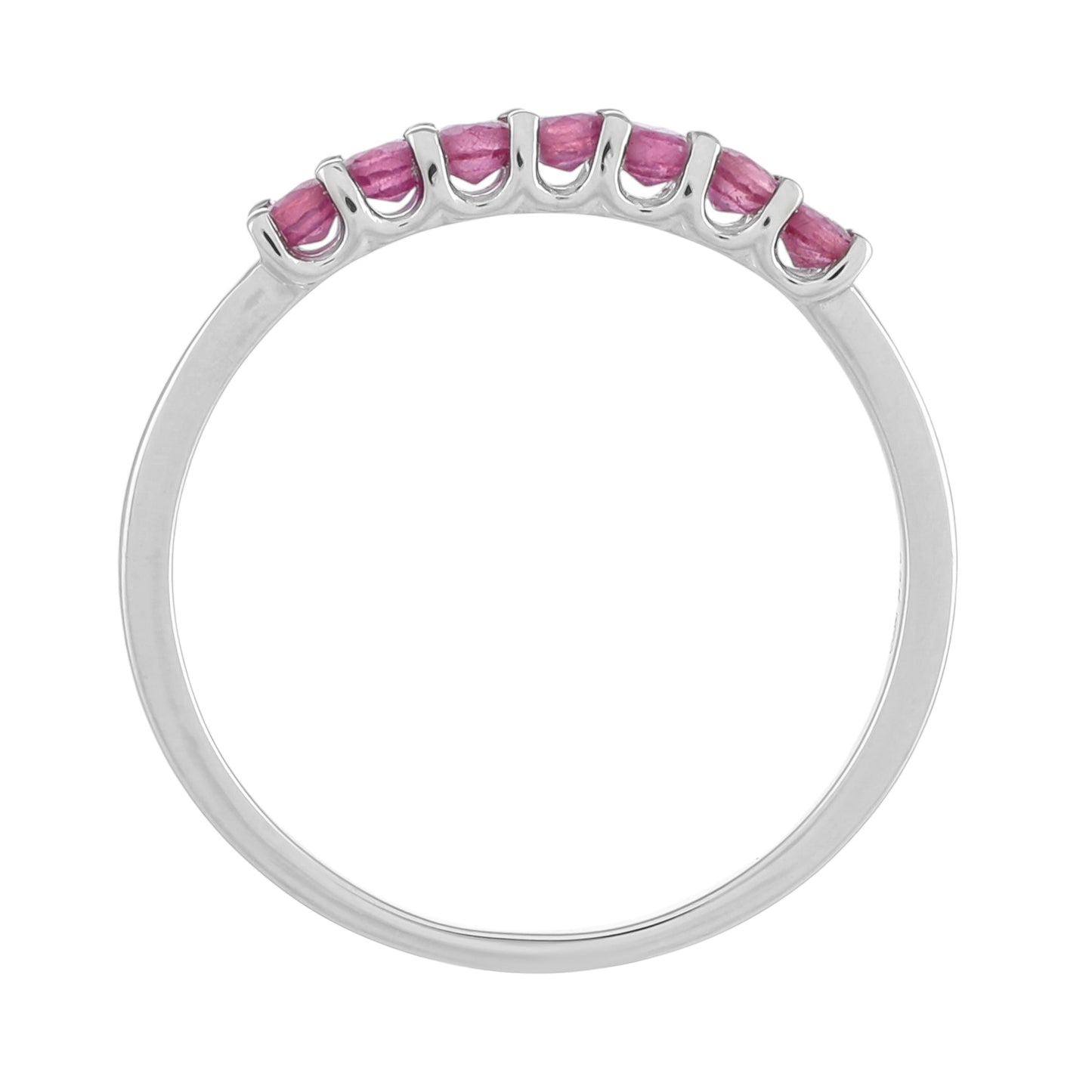 Strieborný Prsteň s Thajským Rubínom