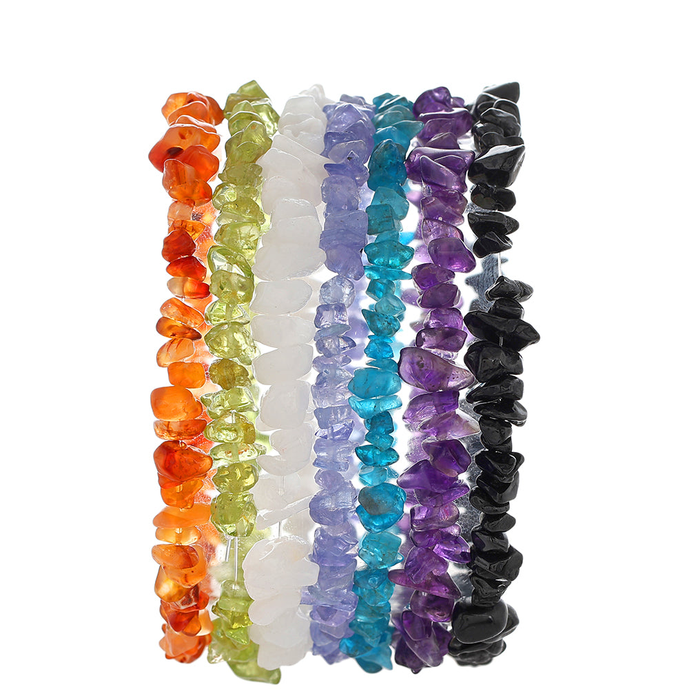 Nugetové Sada s Tanzanitom a Ametystom ( Náramok ) 2 