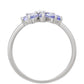 Strieborný Prsteň s AAA Tanzanitom