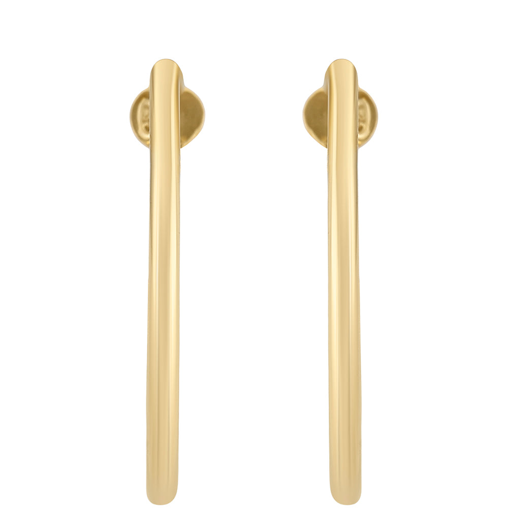 Pozlátené Strieborné Náušnice 2 