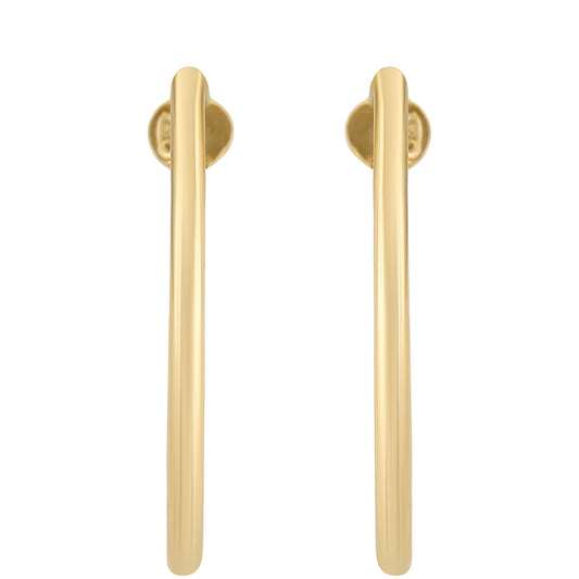 Pozlátené Strieborné Náušnice