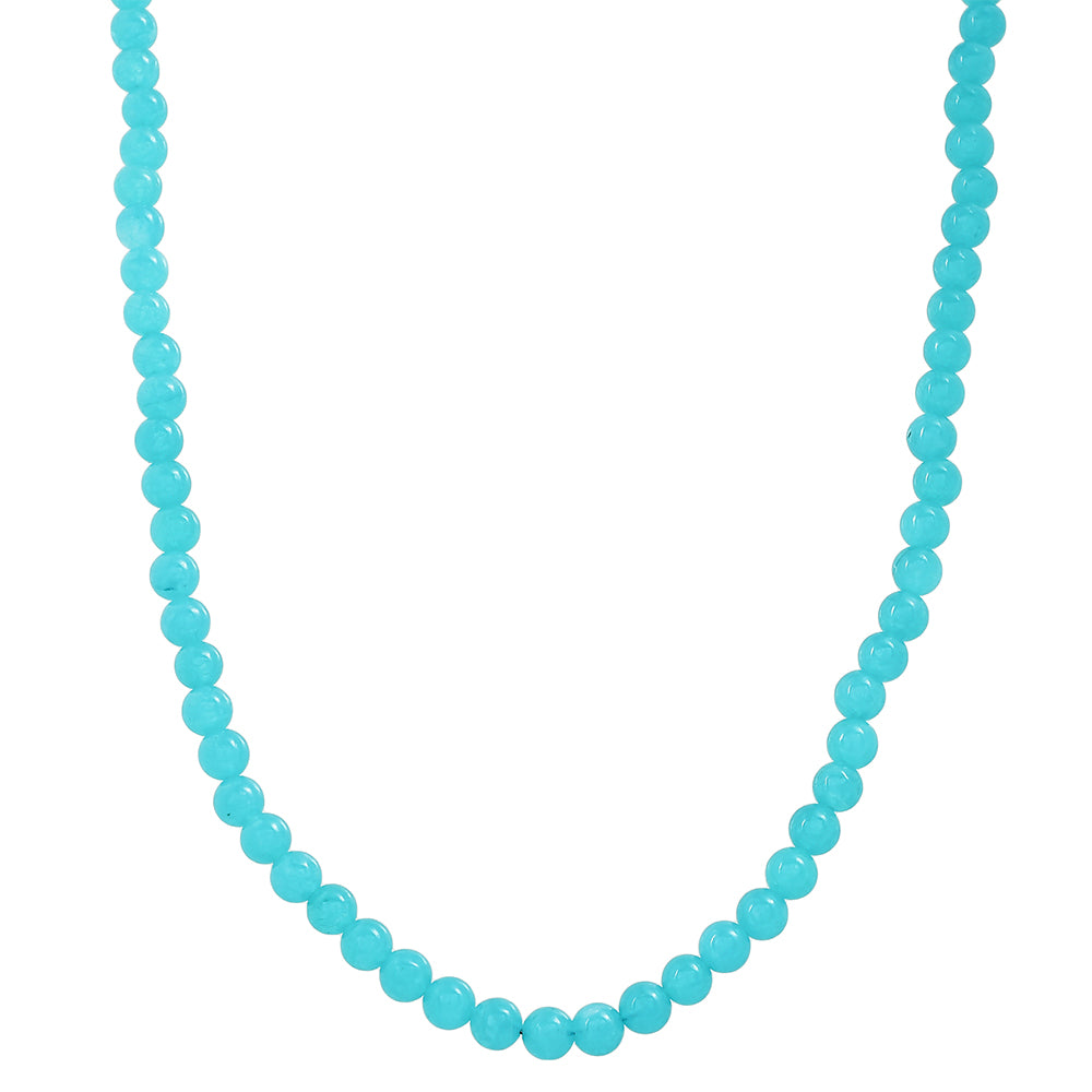 Nugetový Náhrdelník s Paraiba Kremeňom 1 