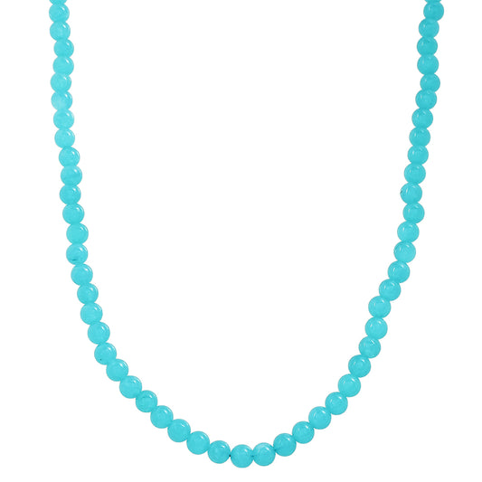 Nugetový Náhrdelník s Paraiba Kremeňom